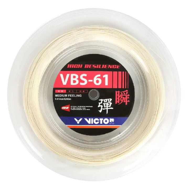 Victor VBS-61 Reel | Badminton String | Ultra Thin Tournament | Oncewing Shop Canada