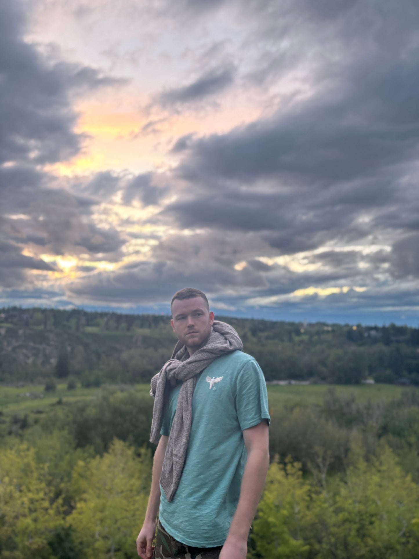 Oncewing Wind Tee — Bamboo Cotton Badminton T-Shirt | Teal | Oncewing Shop Canada